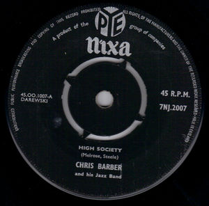 CHRIS BARBER, HIGH SOCIETY / PAPA DE DA DA 