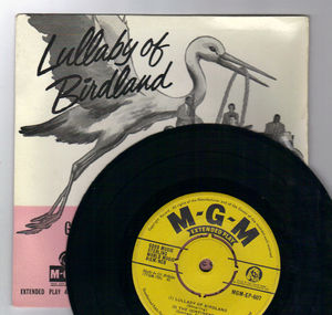 GEORGE SHEARING QUINTET, LULLABY OF BIRDLAND - EP