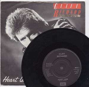 CLIFF RICHARD, HEART USER / I WILL FOLLOW YOU - looks unplayed