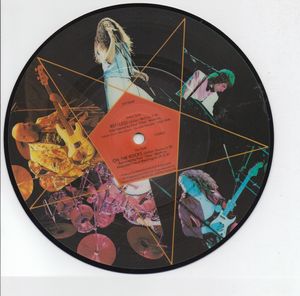 GILLAN , RESTLESS / ON THE ROCKS - picture disc 