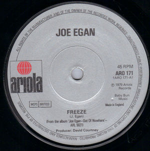 JOE EGAN, FREEZE /PRIDE