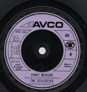 STYLISTICS, FUNKY WEEKEND / IF YOU ARE THERE 