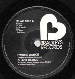 BLACK BLOOD , EWOHE DANCE / RASTIFERIA 
