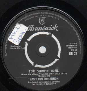 HAMILTON BOHANNON, FOOT STOMPIN MUSIC / DANCE WITH YOUR PARNO