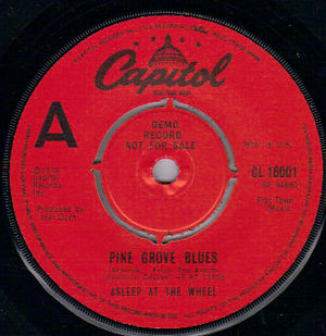 ASLEEP AT THE WHEEL , PINE GROVE BLUES / TEXAS ME AND YOU - PROMO