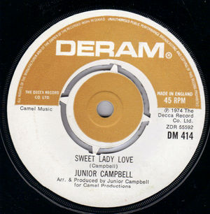 JUNIOR CAMPBELL, SWEET LADY LOVE / IF I COULD BELIEVE YOU DARLIN 