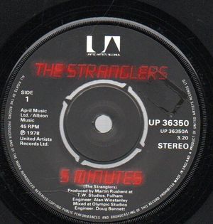 STRANGLERS, 5 MINUTES / ROK IT TO THE MOON 