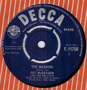 PAT MCGEEGAN , THE WEDDING / HAWIIAN WEDDING SONG 