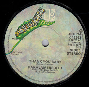 PAKALAMEREDITH, THANK YOU BABY / BETTER DAYS