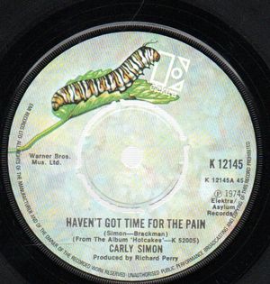 CARLY SIMON, HAVEN'T GOT TIME FOR THE PAIN / MIND ON MY MAN 
