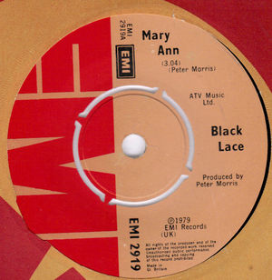 BLACK LACE , MARY ANN / DRIVIN 