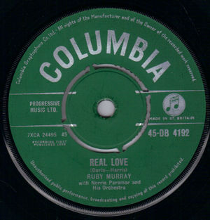 RUBY MURRAY, REAL LOVE / LITTLE ONE 