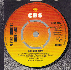 FLYING BURRITO BROTHERS, BUILDING FIRES / HOT BURRITO #3