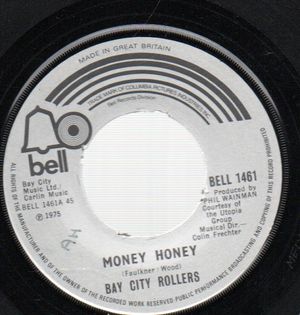 BAY CITY ROLLERS , MONEY HONEY / MARYANNE