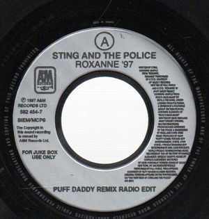 STING AND THE POLICE , ROXANNE 97 (PUFF DADDY REMIX) / WALKING ON THE MOON - SANCHEZ EDIT