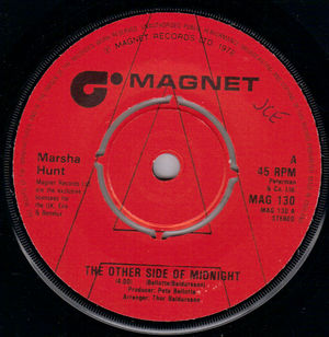 MARSHA HUNT , THE OTHER SIDE OF MIDNIGHT / HEARTACHE - PROMO