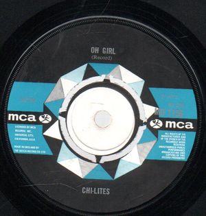 CHI-LITES, OH GIRL / BEING IN LOVE 
