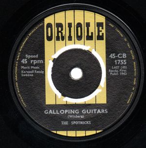 SPOTNICKS, GALLOPING GUITARS / THE ROCKET MAN 