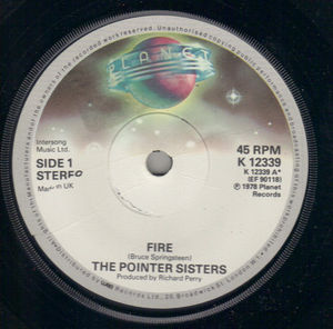 POINTER SISTERS , FIRE / AS I COME OF AGE 