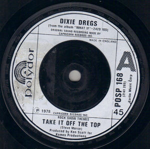 DIXIE DREGS / WHITESNAKE / GRINDERSWITCH, TAKE IT OFF THE TOP / BELGIAN TOMS HAT TRICK/PICKIN THE BLUES