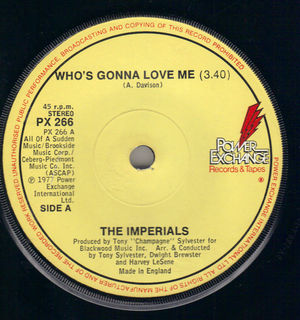 IMPERIALS, WHO'S GONNA LOVE ME / CAN YOU IMAGINE 
