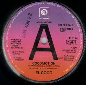 EL COCO, COCOMOTION / LOVE TO THE WORLD - PROMO