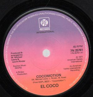 EL COCO, COCOMOTION / LOVE TO THE WORLD 