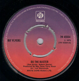 BO FLYERS, DO THE BUSTER / SO YOUNG AND IN LOVE 