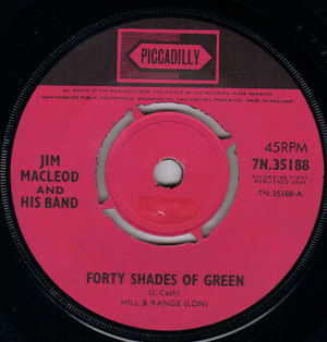 JIM MCLEOD, FORTY SHADES OF GREEN / COME TO FIONAS WEDDING 