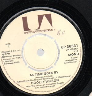 DOOLEY WILSON / DICK POWELL , AS TIME GOES BY / I'LL STRING ALONG WITH YOU 
