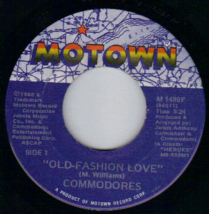 COMMODORES , OLD FASHIONED LOVE / SEXY LADY 