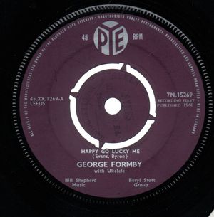 GEORGE FORMBY, HAPPY GO LUCKY ME / BANJO BOY 