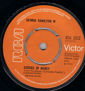 GEORGE HAMILTON IV, SISTERS OF MERCY / CANADIAN PACIFIC 