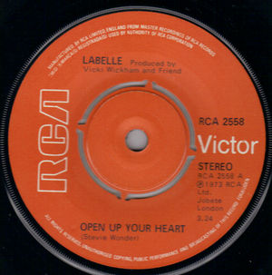 LABELLE, OPEN UP YOUR HEART / GOING ON A HOLIDAY 