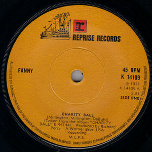 FANNY, CHARITY BALL / PLACE IN THE COUNTRY