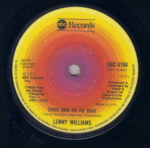 LENNY WILLIAMS , SHOO DOO FU FU OOH / PROBLEM SOLVER 