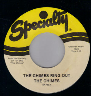 CHIMES, THE CHIMES RING OUT / WHILE I'LL HOLD YOU TONITE
