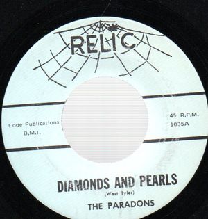 PARADONS  , DIAMONDS AND PEARLS / BELLS RING 