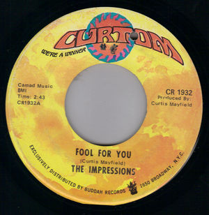 IMPRESSIONS, FOOL FOR YOU / I'M LOVING NOTHING 