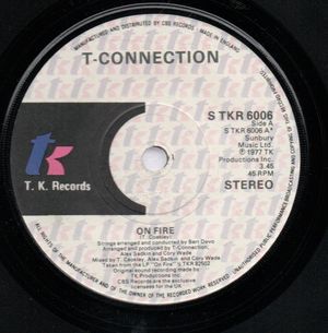 T-CONNECTION , ON FIRE / CUSH