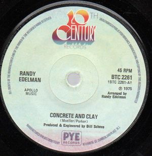 RANDY EDELMAN , CONCRETE AND CLAY / BRING THE BABY IN WITH THE BACON