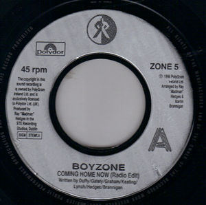 BOYZONE, COMING HOME NOW / CLOSE TO YOU 