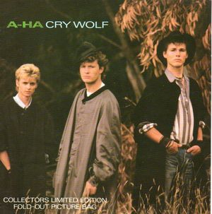 A-HA , CRY WOLF / MAYBE MAYBE - FOLD OUT COVER