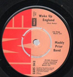 MADDY PRIOR BAND, WAKE UP ENGLAND / PARADISE