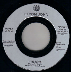 ELTON JOHN, THE ONE / SUIT OF WOLVES