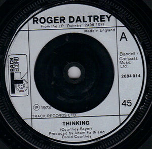 ROGER DALTREY, THINKING / THERE IS LOVE 