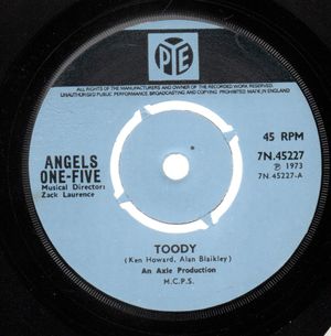 ANGELS ONE-FIVE , TOODY / THAT WAS YESTERDAY 