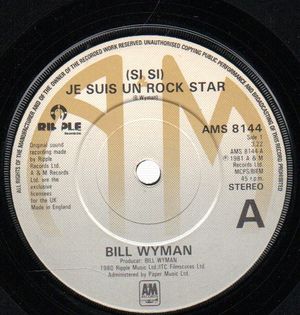 BILL WYMAN, JE SUIS UN ROCK STAR / RIO DE JANEIRO
