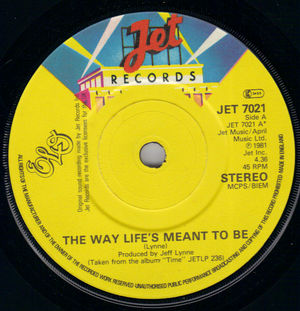 ELO , THE WAY LIFES MEANT TO BE / WISHING 