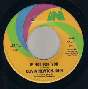 OLIVIA NEWTON-JOHN, IF NOT FOR YOU / THE BIGGEST CLOWN